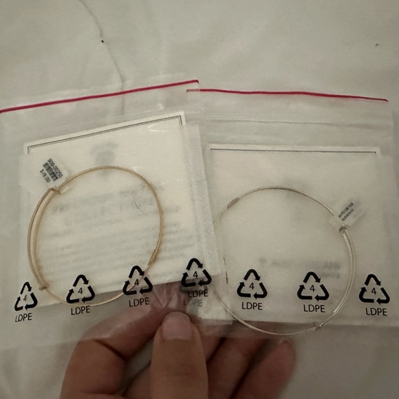 Alex and ani set of 2 new bangle bracelets - Picture 1 of 2